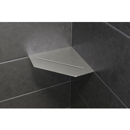 tablette-angle-pure-shelf-e-195x195-acier-inox-brosse|Accessoires salle de bain