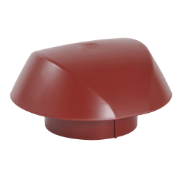 chapeau-ventilation-pvc-atemax-d125-rouge-vvs12r|Chapeaux de ventilation