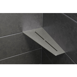 tablette-angle-pure-shelf-e-154x295-acier-inox-brosse|Accessoires salle de bain