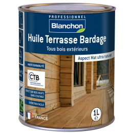 huile-terrasse-bardage-1l-chene-moyen-blanchon|Traitement des bois