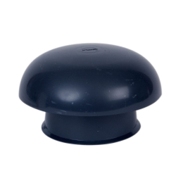 chapeau-ventilation-pvc-d140-sans-moustiquaire-ardoise-cc14|Chapeaux de ventilation