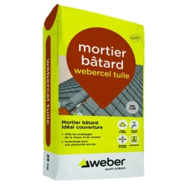 mortier-batard-webercel-tuile-clair-5kg-sac-weber|Mortiers et liants