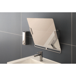 miroir-inclinable-avec-poignee-544x600x6-2mm-23605ss-akw|Accessoires salle de bain