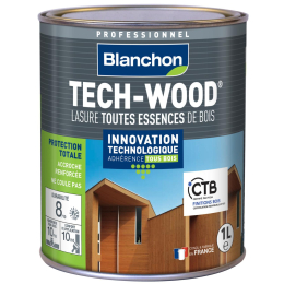 lasure-tech-wood-1l-incolore-blanchon|Traitement des bois