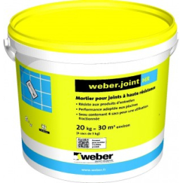 joint-carrelage-weberjoint-hr-20kg-sac-gris-ciment|Colles et joints