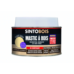 mastic-bois-fin-sintobois-sapin-1l-bidon-23882-sinto|Préparation des supports, traitement des bois