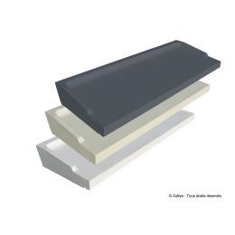 appui-fenetre-beton-polymere-nez-carre-rexlan-33cm|Appuis de fenêtre