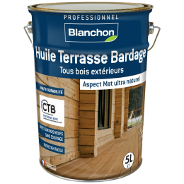 huile-terrasse-bardage-5l-chene-moyen-blanchon|Traitement des bois