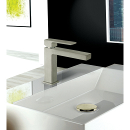 mitigeur-lavabo-dax-pvd-slim-grey-acier-84pw211-paini|Robinets lavabos et vasques