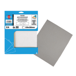 papier-anti-encrassant-stearate-230x280mm-gr180-50-paq-leman|Préparation des supports, traitement des bois