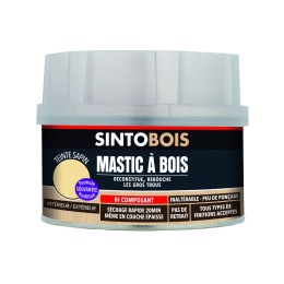 mastic-bois-fin-sintobois-sapin-500ml-bidon-33881-sinto|Préparation des supports, traitement des bois