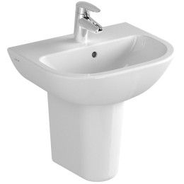 lave-mains-s20-45cm-1-trou-central-blanc-5500l003-vitra|Lave-mains