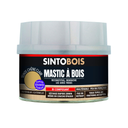 mastic-bois-sintobois-chene-clair-500ml-pot-33751|Préparation des supports, traitement des bois