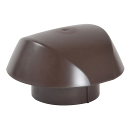 chapeau-ventilation-pvc-atemax-d160-marron-vvs16m|Chapeaux de ventilation