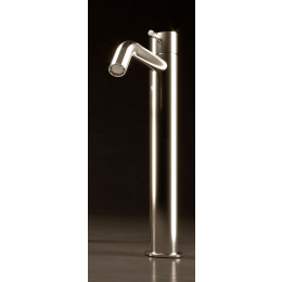 mitigeur-lavabo-rehausse-sans-vidage-inox-81719ix-horus|Robinets lavabos et vasques