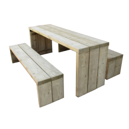 table-verte-hauteur-81-60mm-67x200-classe-4|Mobilier de jardin