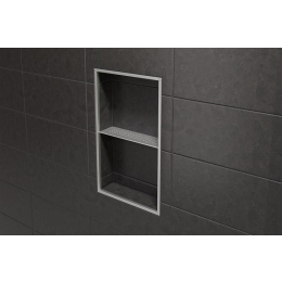 tablette-niche-square-shelf-n-300x87-acier-inox-brosse|Accessoires salle de bain