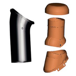 durovent-kit-ventilation-d125-active-monier-rouge-sienne|Fixation et accessoires tuiles