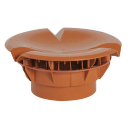 chapeau-ventilation-pvc-atemax-aero-simple-d160-terra-vxs16t|Chapeaux de ventilation