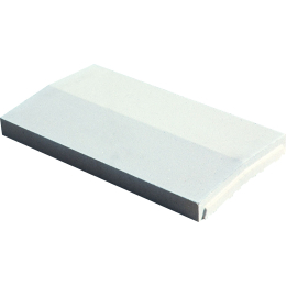 chaperon-beton-2-pentes-optipose-28x49x4-blanc|Murets et dessus de murets