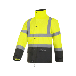 veste-de-pluie-sky-jaune-noir-taille-s-t2s|Vêtements haute visibilité
