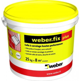 colle-faience-pate-weberfix-plus-25kg-seau-blanc|Colles et joints
