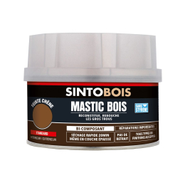 mastic-bois-sintobois-chene-fonce-500ml-pot-33701|Préparation des supports, traitement des bois