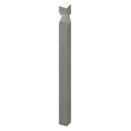 poteau-beton-cloture-10x10cm-1-75m-a-encoches-maubois|Clôtures et brande