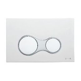 plaque-commande-wc-double-sirius-blanc-b-3-6l-740-0400-vitra|Accessoires WC