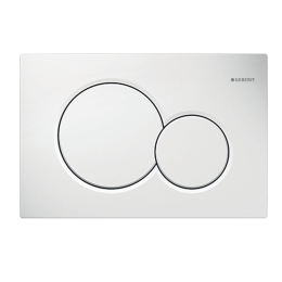plaque-commande-wc-double-sigma01-blanc-115-770-11-5-geberit|Accessoires WC
