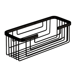 porte-objet-j-s-gedy-rectangle-24191400100-acier-noir|Accessoires salle de bain