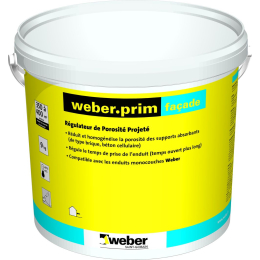 regulateur-de-porosite-weberprim-facade-9kg-seau|Sous couche revêtement de sol