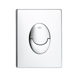 plaque-commande-wc-dble-skate-air-vertic-chrome-38505000-gro|Accessoires WC