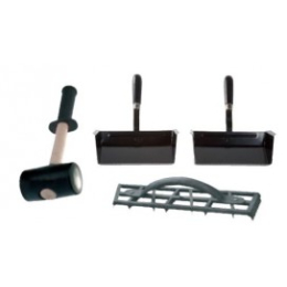 kit-d-outillage-bloc-beton-cellulaire-compact-20-xella|Truelles, couteaux à enduire, taloches