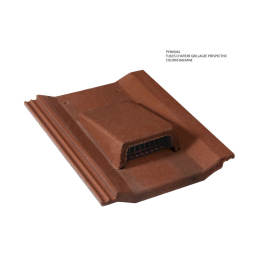chatiere-grillagee-perspective-monier-py042-brun|Chatières de toiture