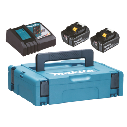 pack-2-batteries-18v-6ah-charg-coffret-198107-4-makita|Batteries, piles et chargeurs