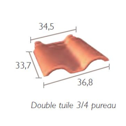 double-de-rive-3-4-pureau-gr13-monier-gl018-silvacane-xahara|Fixation et accessoires tuiles