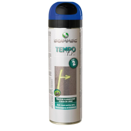 traceur-tempo-tp-temporaire-500ml-aerosol-bleu-soppec|Mesure et traçage