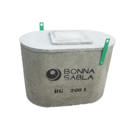 bac-a-graisse-beton-ovale-200l-105x61x75-1118916-bonna-sabla|Bacs et séparateurs à graisses