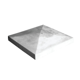 chapeau-pilier-pointe-diamant-40x40x4-5-gris-edycem|Piliers et dessus piliers