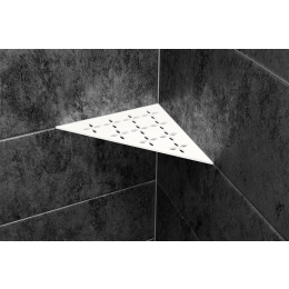 tablette-angle-floral-shelf-e-210x210-alu-struc-blanc-mat|Accessoires salle de bain