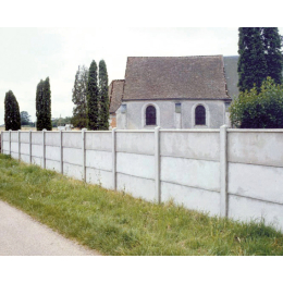 plaque-cloture-beton-192x50x3-3cm-simple-stradal|Clôtures et brande