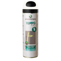 traceur-tempo-tp-temporaire-500ml-aerosol-blanc-soppec|Mesure et traçage