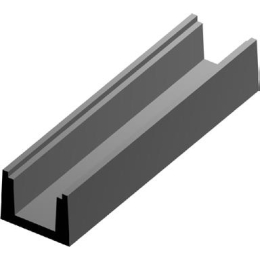 allonge-caniveau-beton-10x10-long-1ml-thebault|Caniveaux de voirie