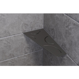 tablette-angle-curve-shelf-e-154x295-alu-struc-gris-anthr|Accessoires salle de bain
