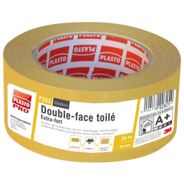 adhesif-double-face-toile-50mmx25m-rlx-p353-3m|Adhésifs