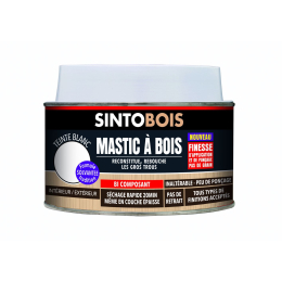 mastic-bois-fin-sintobois-blanc-1l-bidon-23892-sinto|Préparation des supports, traitement des bois