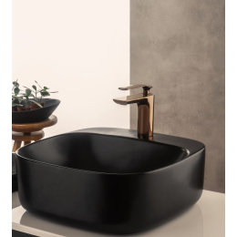 mitigeur-lavabo-addict-vid-clic-gold-rose-adgr211-paini|Robinets lavabos et vasques