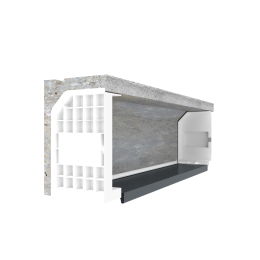coffre-ciment-1-2-linteau-sous-face-pvc-7016-en-2800eveno|Coffre volets