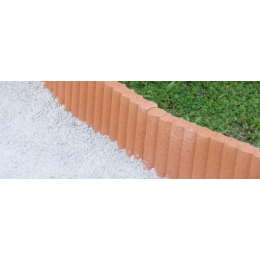 bordure-beton-canelee-50x20x6cm-ocre-edycem|Bordures